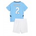 Manchester City Kyle Walker #2 Hjemmedraktsett Barn 2024-25 Korte ermer (+ Korte bukser)